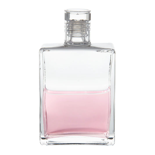 011 - Clear / Pink The Essene Bottle 1/Chain of Flowers